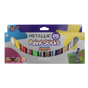 Epee Little Brian Paint Sticks metalické barvy, 12-pack