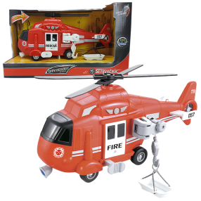 CITY SERVICE CAR - Záchránářský vrtulník 1:16