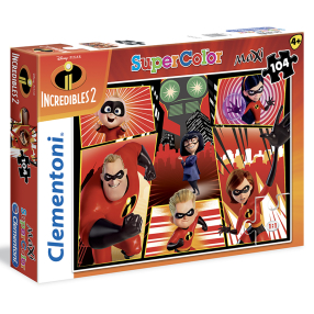 Clementoni - Puzzle Maxi 104 Úžasňákovi