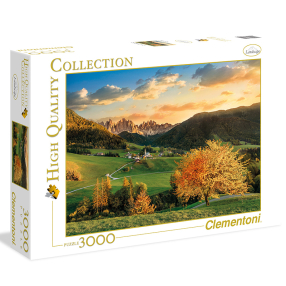 Clementoni - Puzzle 3000 Alpy