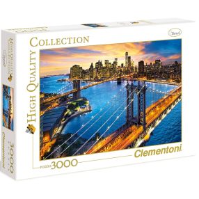 Clementoni 33546 - Puzzle 3000 New York