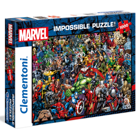 Clementoni - Puzzle Impossible 1000 Marvel