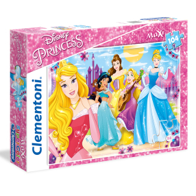Clementoni 23714 - Puzzle Maxi 104 Princezny