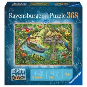 Ravensburger Puzzle Exit KIDS: Džungle 368 dílků