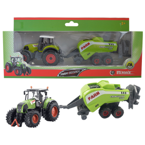 SPARKYS - Traktor s lisem na slámu 1:50 - 2 druhy