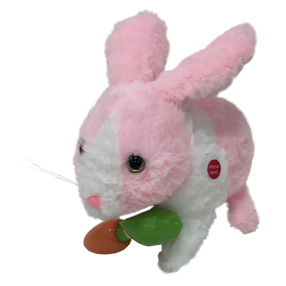 PLYŠÁKOV - Interaktivní králík Ouško růžový