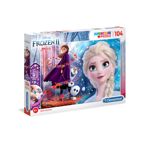 Clementoni 20164 - Puzzle Jewels 104 Frozen 2