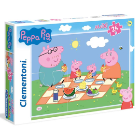 Clementoni 24028 - Puzzle Maxi 24 Prasátko Peppa