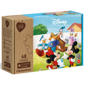 Clementoni 25256 - Puzzle 3x48 Mickey Mouse