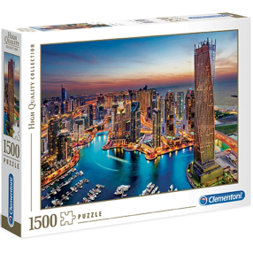 Clementoni 31814 - Puzzle 1500 Dubai přístav
