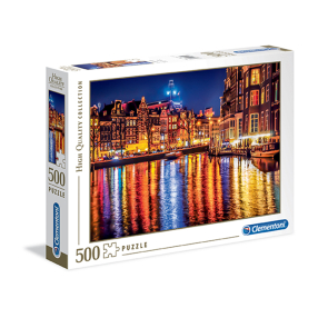 Clementoni 35037 - Puzzle 500 Amsterdam
