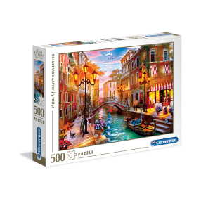 Clementoni 35063 - Puzzle 500 Benátky
