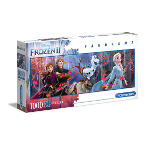 Clementoni - Puzzle Disney Panorama 1000 Frozen 2