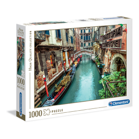 Clementoni 39458 - Puzzle 1000 Benátský kanál