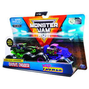 Spin Master Monster Jam - Sběratelská auta dvojbalení 1:64