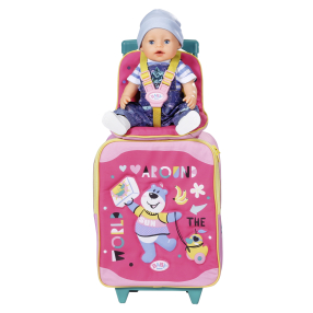 BABY born Kufřík se sedačkou pro panenky