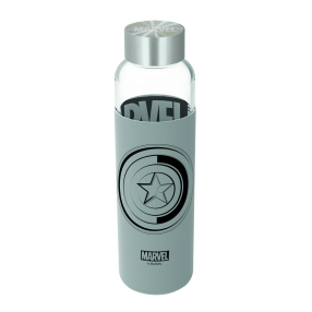 EPEE merch - Marvel - Skleněná láhev s návlekem 585 ml