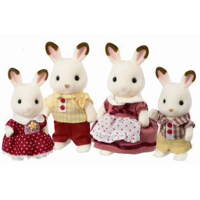 Sylvanian Families - Rodina chocolate králíků