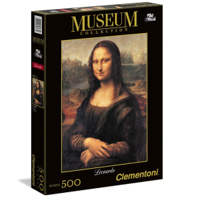 Clementoni 30363 - Puzzle Museum 500 Mona Lisa