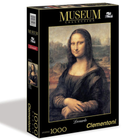 Clementoni 31413 - Puzzle Museum 1000 Leonardo-Mona Lisa