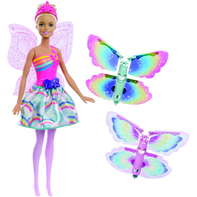 Barbie Létající víla s křídly - blondýnka