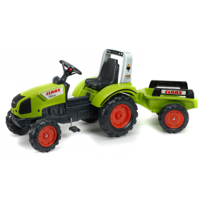 FALK - Šlapací traktor Claas Arion 430 s valníkem zelený