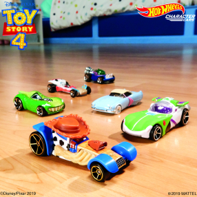 Hot Wheels Tématické auto - Toy Story 4: PŘÍBĚH HRAČEK