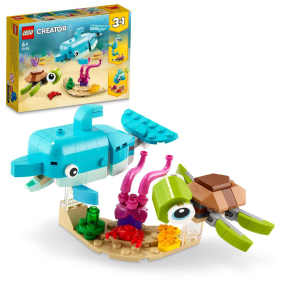 LEGO® Creator 3 v 1 31128 Delfín a želva