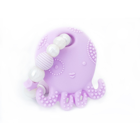 KidPro - Silikonové kousátko: Chobotnička fialová