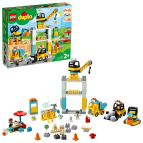 LEGO® DUPLO® 10933 Stavba s věžovým jeřábem