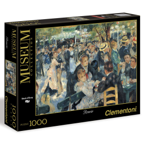 Clementoni 31412 - Puzzle Museum 1000 Renoir - Bal du Moulin de la Galette