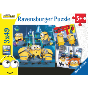 Ravensburger - Puzzle Mimoni 2 3x49 dílků