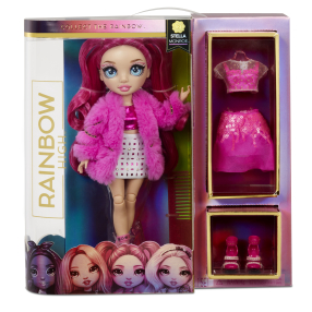 Rainbow High Fashion panenka - Stella Monroe (purpurová)