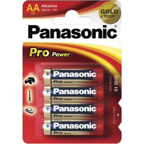 Panasonic - Alkalická tužková baterie AA 4ks