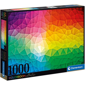 Clementoni 39597 - Puzzle Color Boom 1000 Trojúhelníky