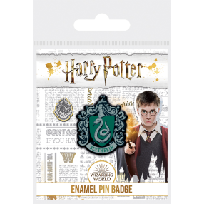 EPEE merch - Odznak smalt Harry Potter - Zmijozel