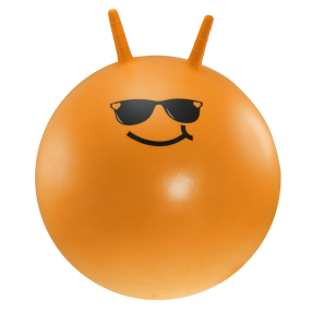 LIFEFIT - Dětský skákací míč 55 cm, oranžový
