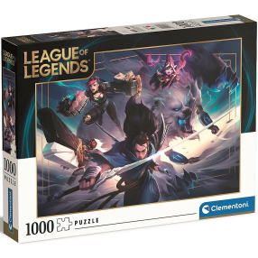 Clementoni - Puzzle 1000 LEAGUE of Legends