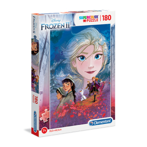 Clementoni 29768 - Puzzle Supercolor 180 Frozen 2