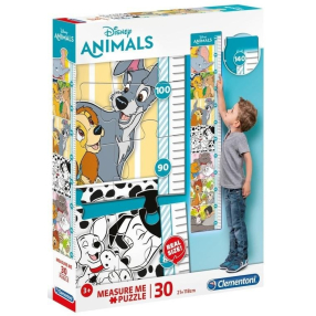 Clementoni 20335 - Puzzle Measure me 140 Disney animal