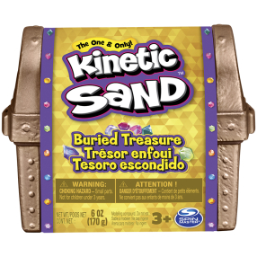 Spin Master Kinetic Sand truhla s pokladem