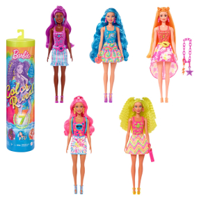 Barbie Color Reveal Barbie Neonová Batika