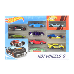 Hot Wheels Autíčka sada 9 ks
