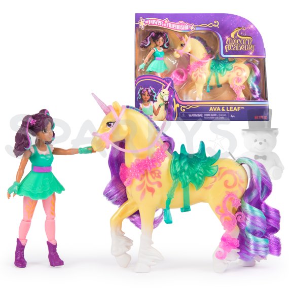 Unicorn Academy Figurky Ava a Leaf 11 cm                    