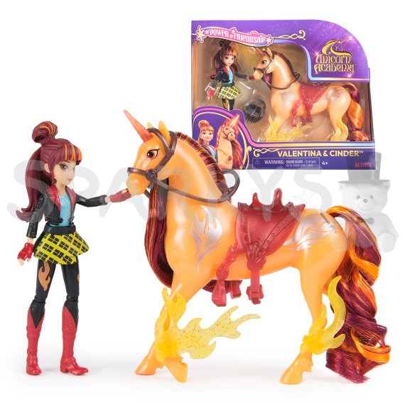 Unicorn Academy Figurky Valentina a Cinder 11 cm                    
