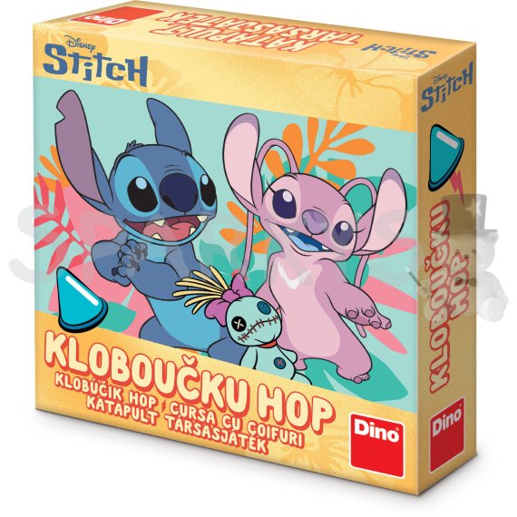 Dino - Kloboučku hop Stitch a Angel – Dětská hra                    