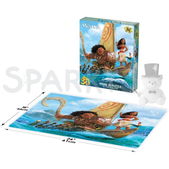 PRIME 3D PUZZLE - Moana 300 dílků                    