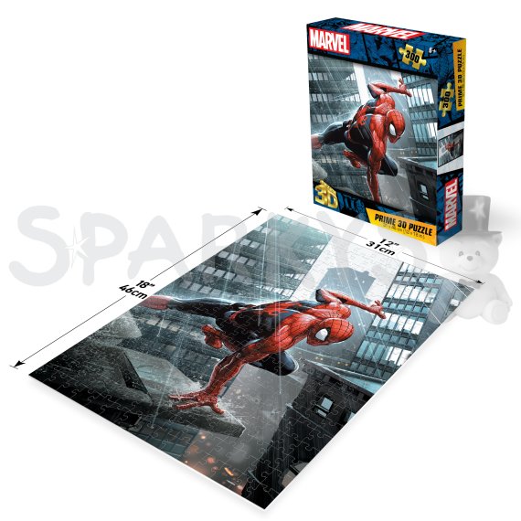 PRIME 3D PUZZLE - Marvel Spider-Man 300 dílků                    