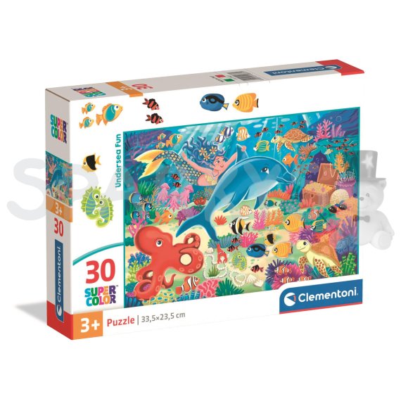 Clementoni - Puzzle 30 Podmořská zábava                    