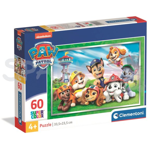 Clementoni - Puzzle 60 Tlapková patrola                    